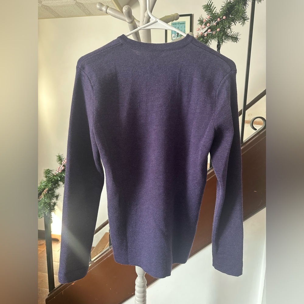 Christian Dior Women’s Purple Wool  Crewneck Sweater - Picture 3 of 6